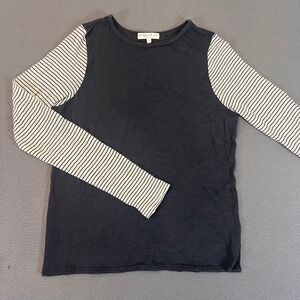 The Lady & The Sailor Women's Sz 1 (XS/S) Striped Sailor Top Modal Anthropologie